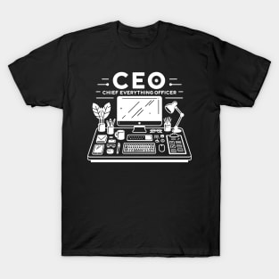 CEO Chief Everything Officer T-Shirt